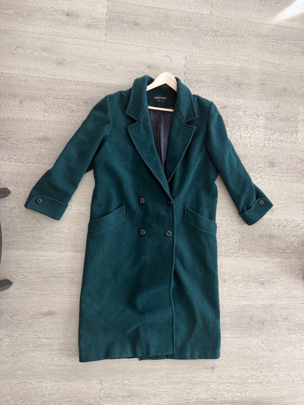 Vintage Donnybrook 100% Wool Full Length Coat